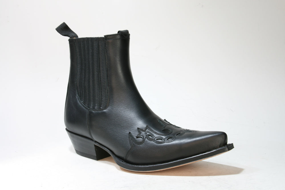 7959 Sendra Boots Stiefeletten Black Helgi