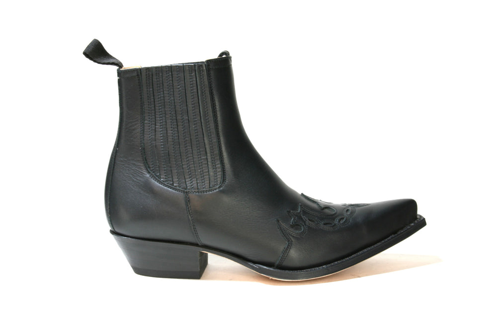 7959 Sendra Boots Stiefeletten Black Helgi