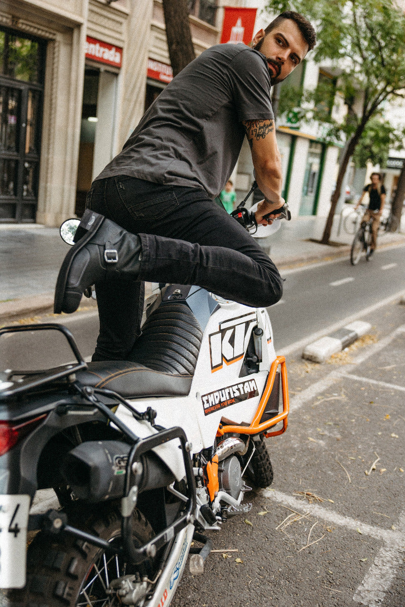 3565 Sendra Engineer Steel Negro