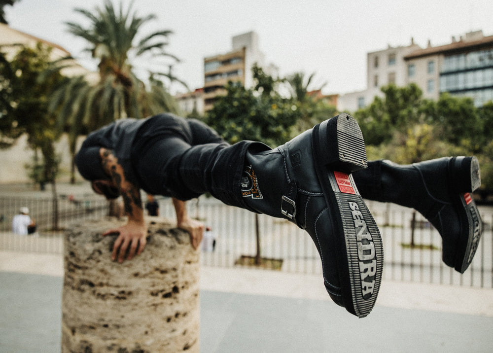 3565 Sendra Engineer Steel Negro