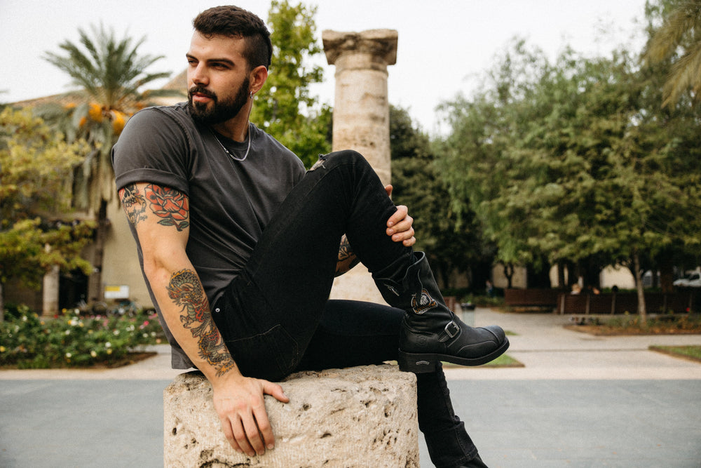 3565 Sendra Engineer Steel Negro