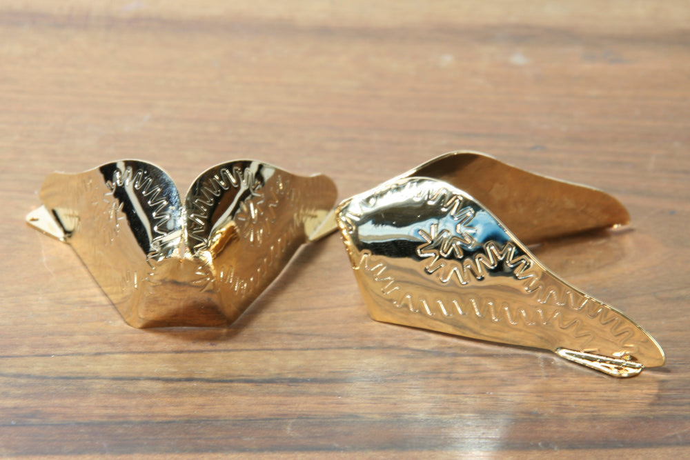 812 Sendra Stiefelspitzen Ibiza goldfarben