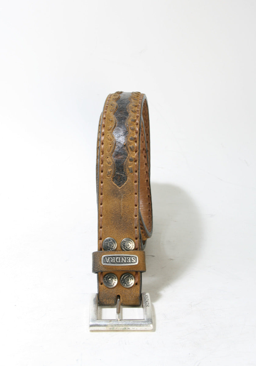 8347 Sendra Gürtel Serr. Camello Barbados Quersia