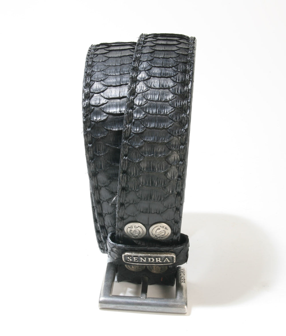8563 Sendra Interchangeable Belt Python Barr. Negro