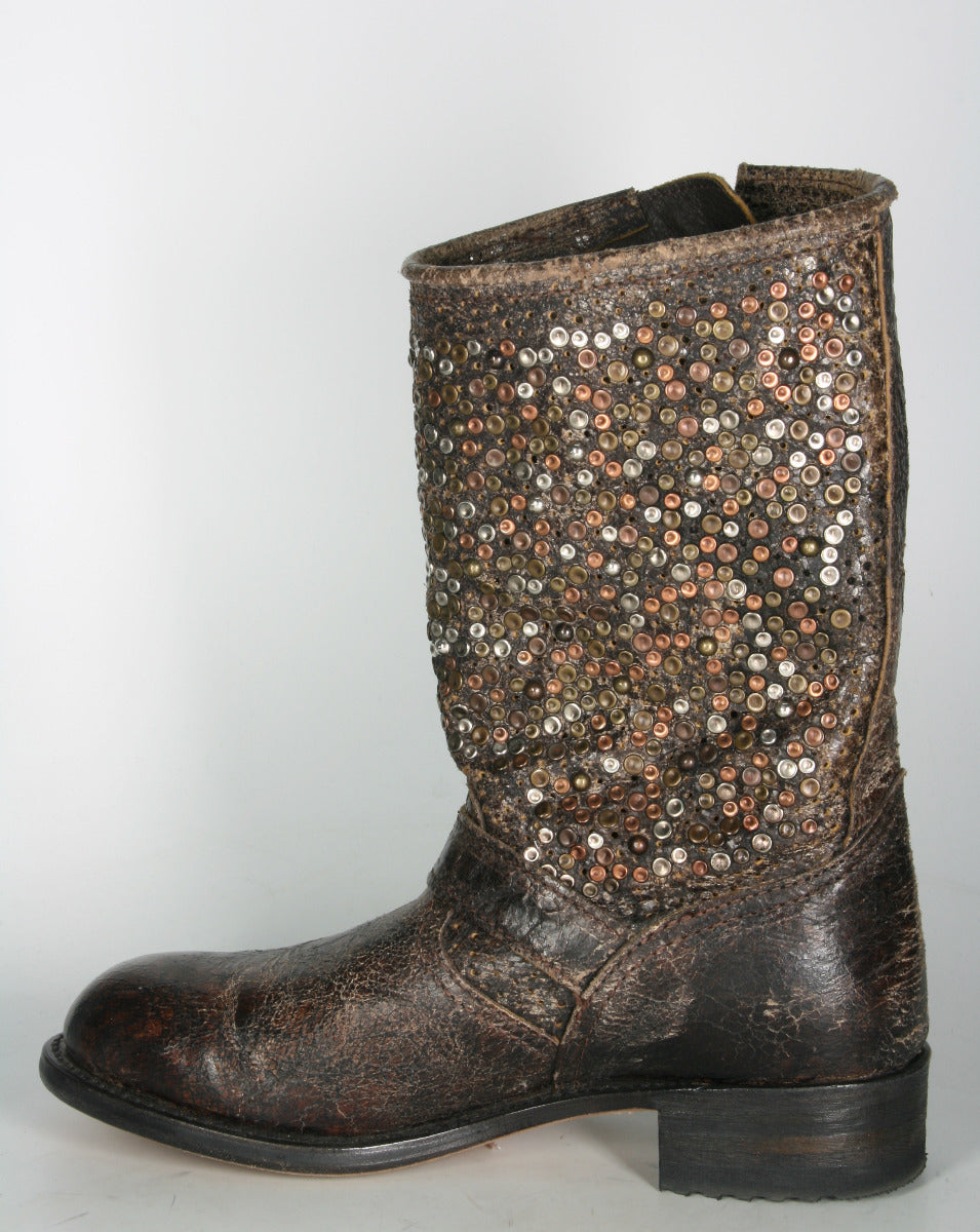 8830 Sendra Engineer Bikerboots Carol Barbados mit Nieten