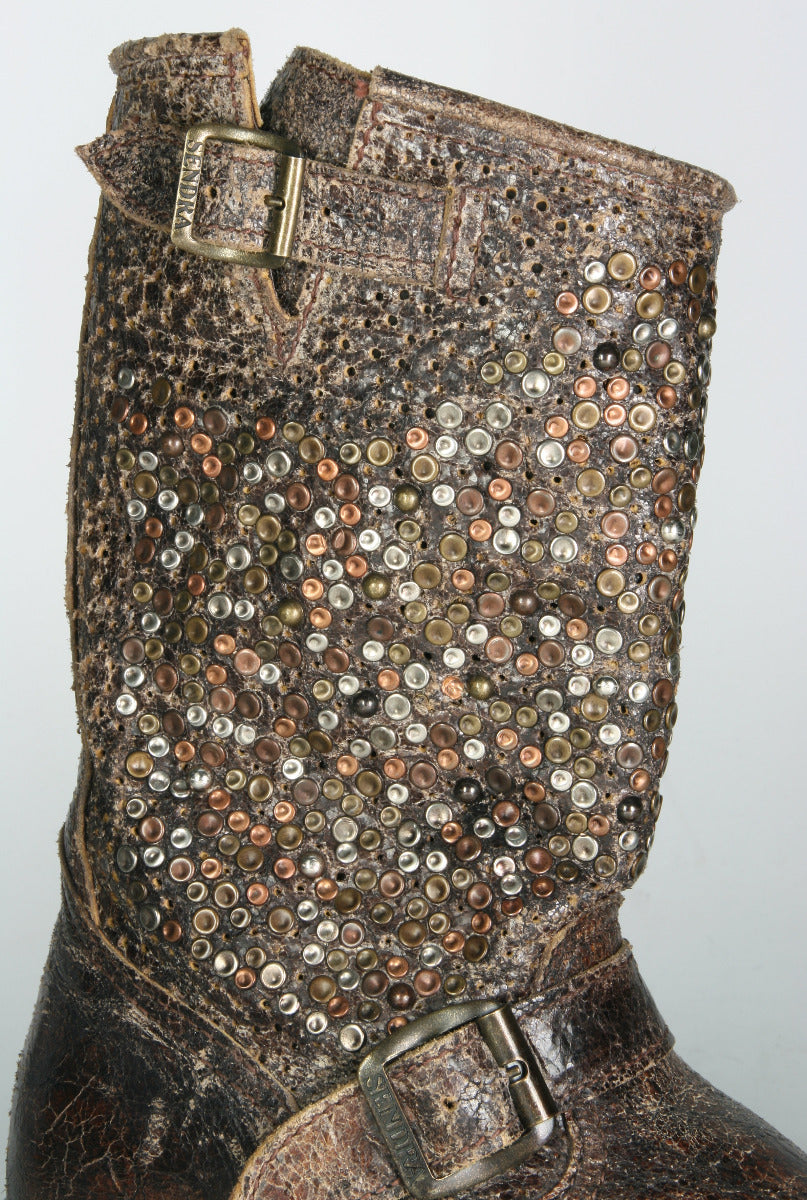 8830 Sendra Engineer Bikerboots Carol Barbados mit Nieten