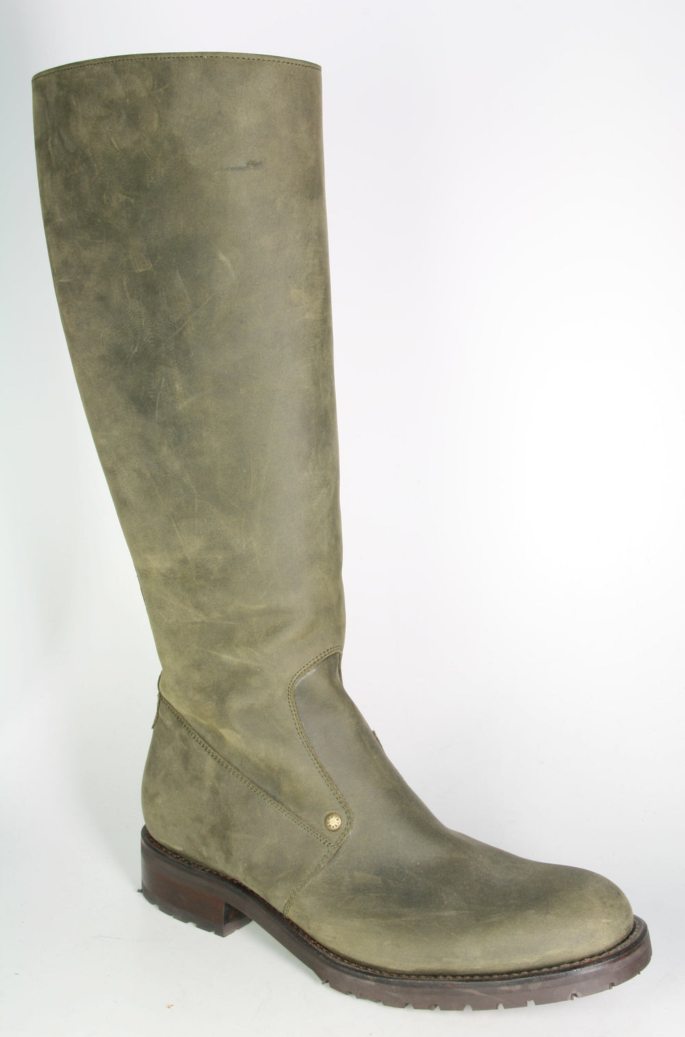 8897 Sancho Old Crazy Softy Green Shaft Boots