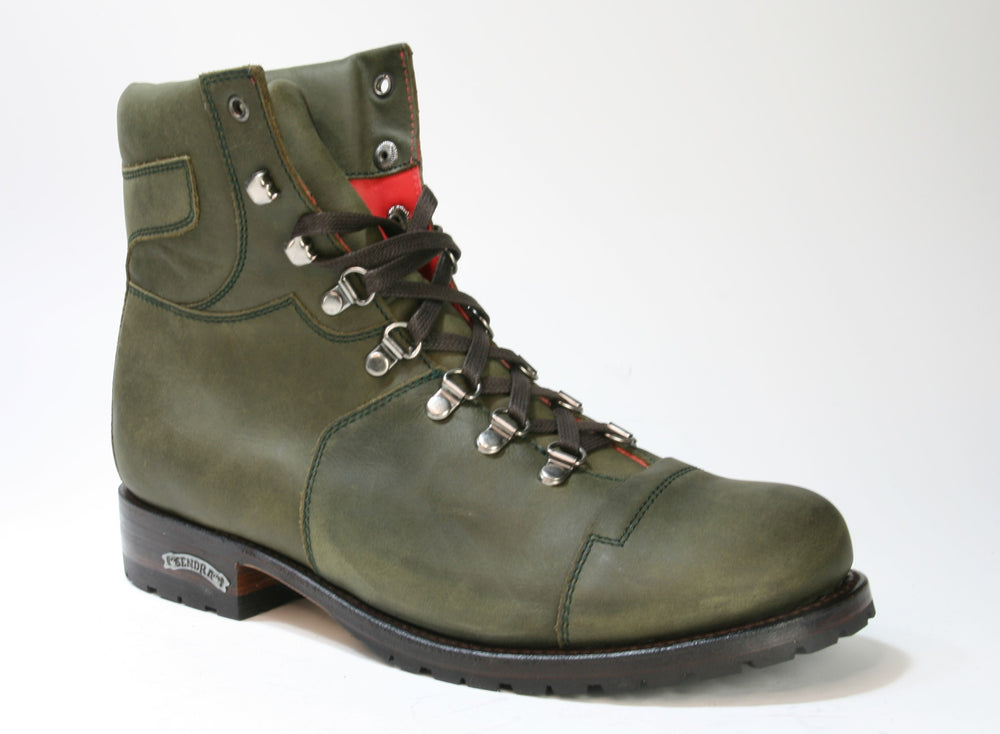 9017 Sendra Boots Schnürstiefel Bergsteiger Flota Militar