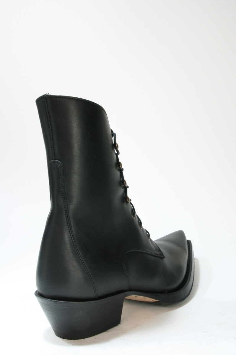 9027 SANCHO Country Schnürstiefel Black