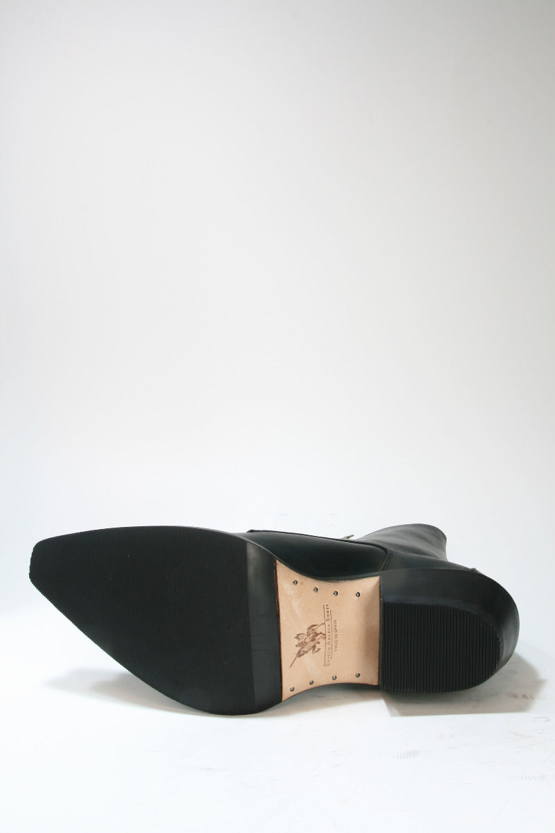 9027 SANCHO Country Schnürstiefel Black