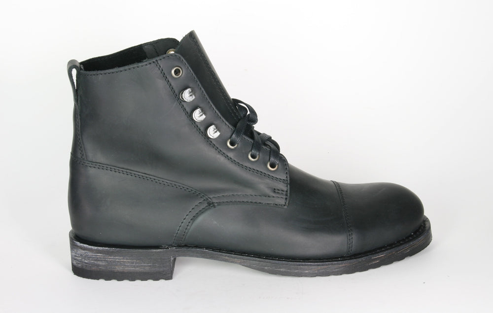 9049 Sendra Schnürstiefel Sprinter Negro Gummi