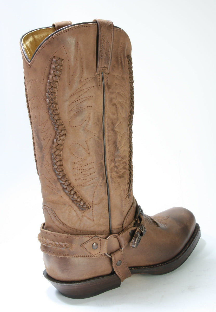 9064 Mezcalero Bikerboots Brown