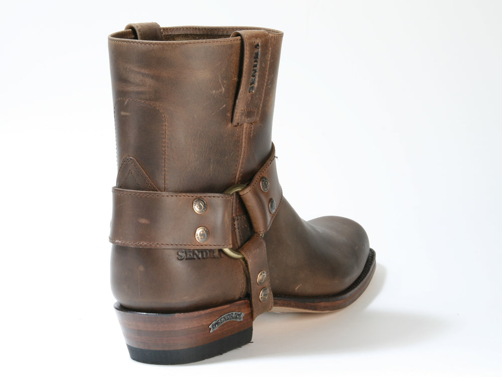 9077 Sendra Biker Boots Pete33 Brown