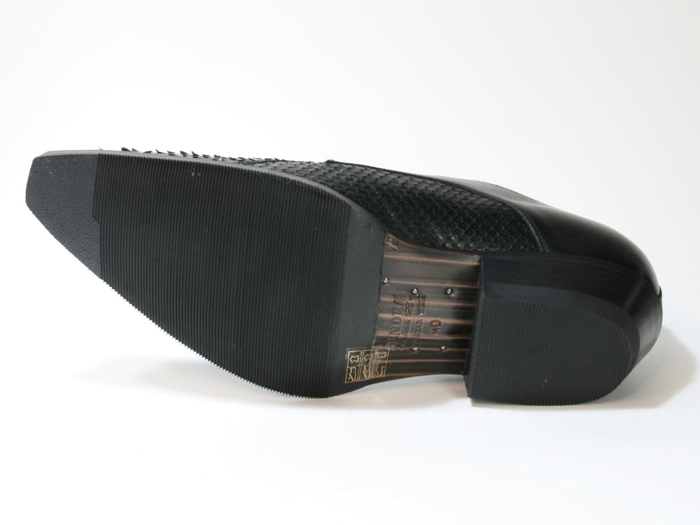 9118 Sendra Schnürschuhe BIOSCA Pyth. Negro