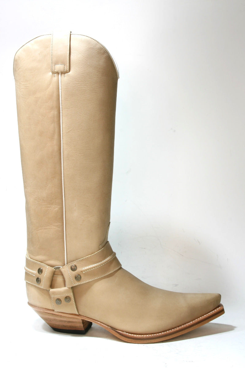 9397 Sendra Boots Hochschaftstiefel Cowboystiefel Floter Beige