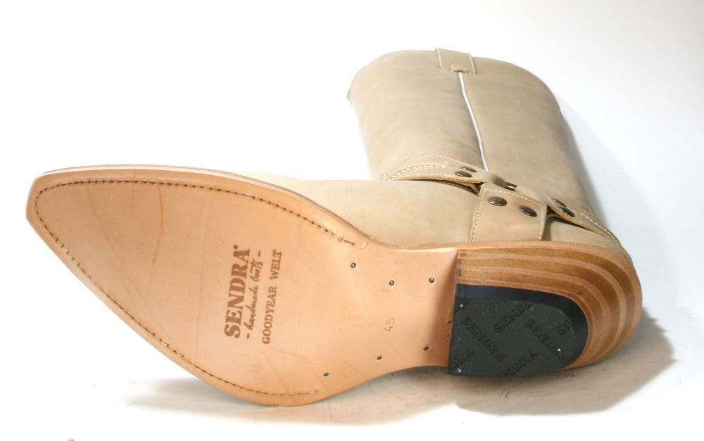 9397 Sendra Boots Hochschaftstiefel Cowboystiefel Floter Beige