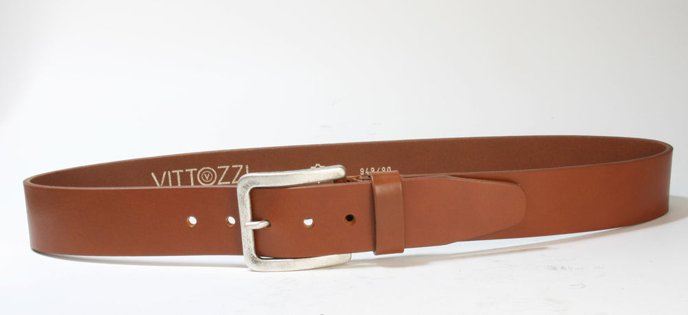 949 Vittozzi Gürtel Buffalo Cognac 2