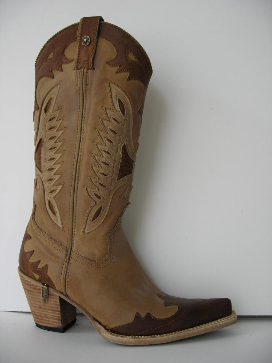 9551 Sacho Cowboystiefel Mask Cracker hoch