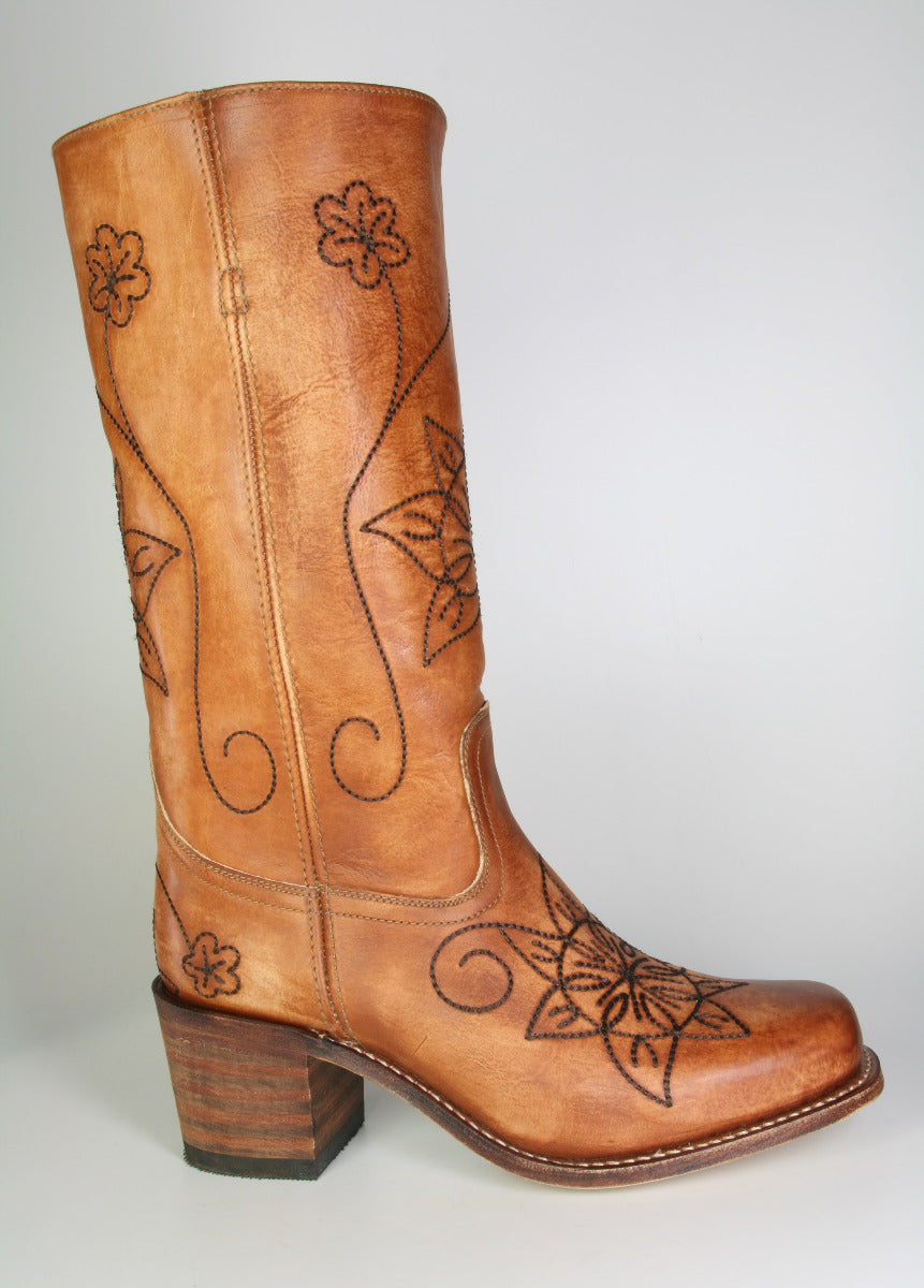 9570 Sendra Boots Toledo Olimpia Siena Lavado Boho