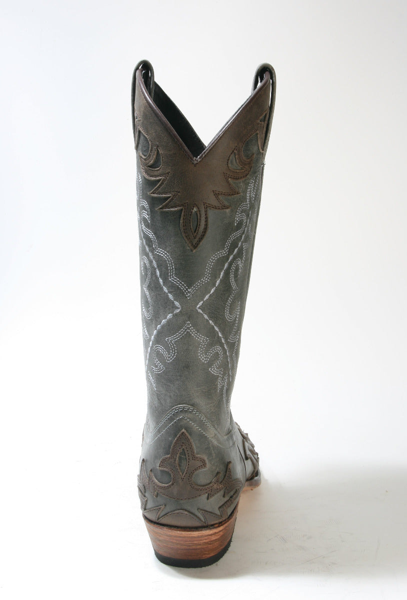 9669 Sendra cowboy boots Floter Dark Taupe