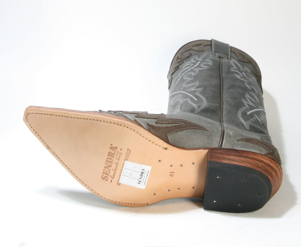 9669 Sendra cowboy boots Floter Dark Taupe