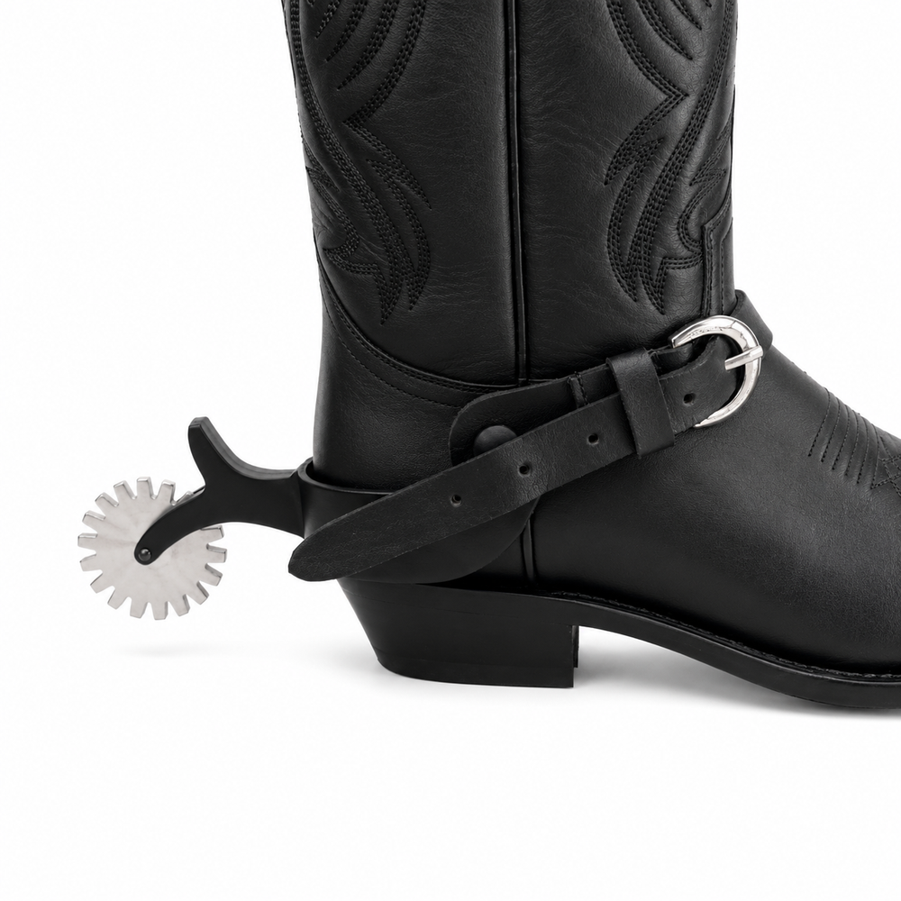 1010 Sendra Boot Spurs Black