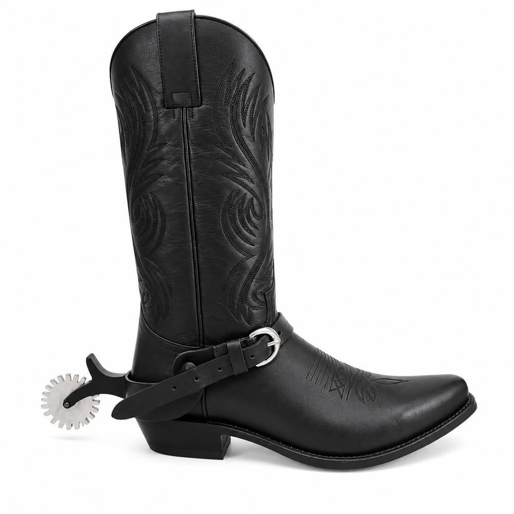 1010 Sendra Boot Spurs Black