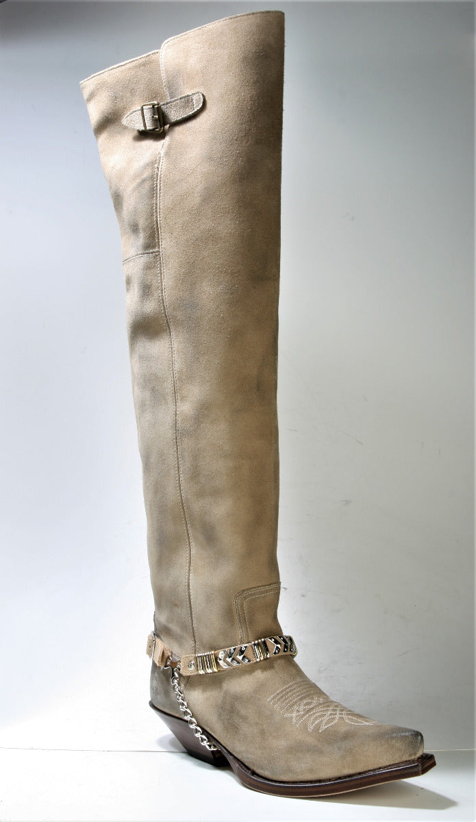 48 Sendra Stiefelriemen Arnes Serraje Natural