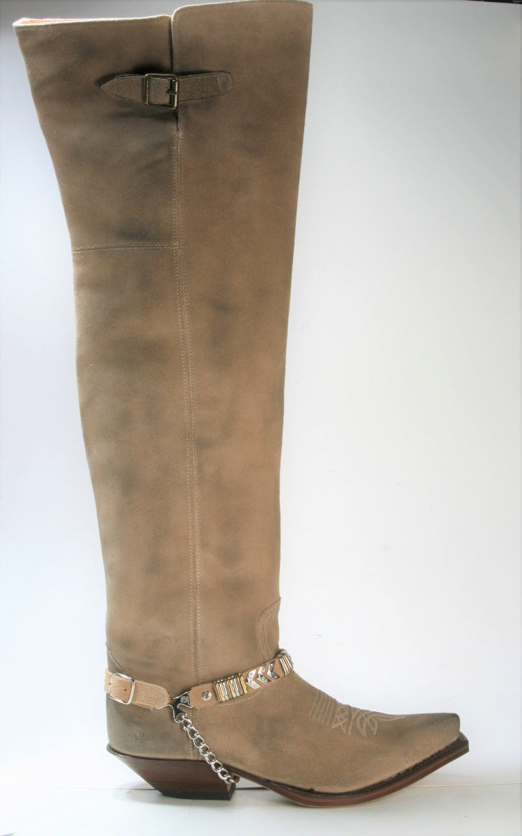 48 Sendra Stiefelriemen Arnes Serraje Natural