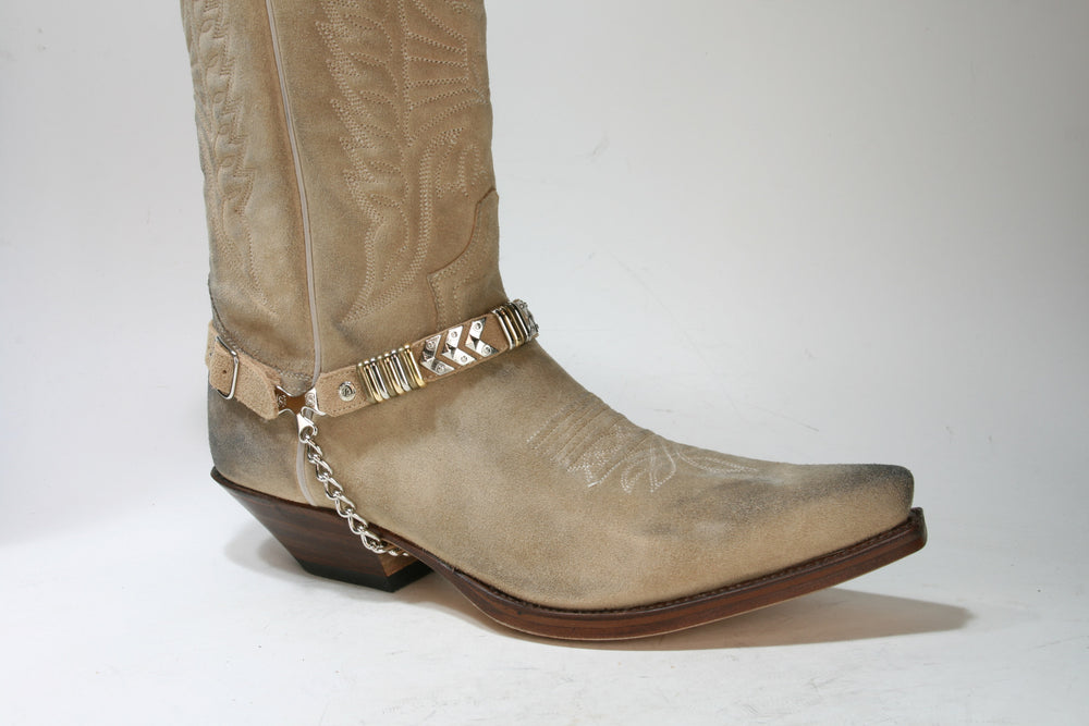 48 Sendra Stiefelriemen Arnes Serraje Natural