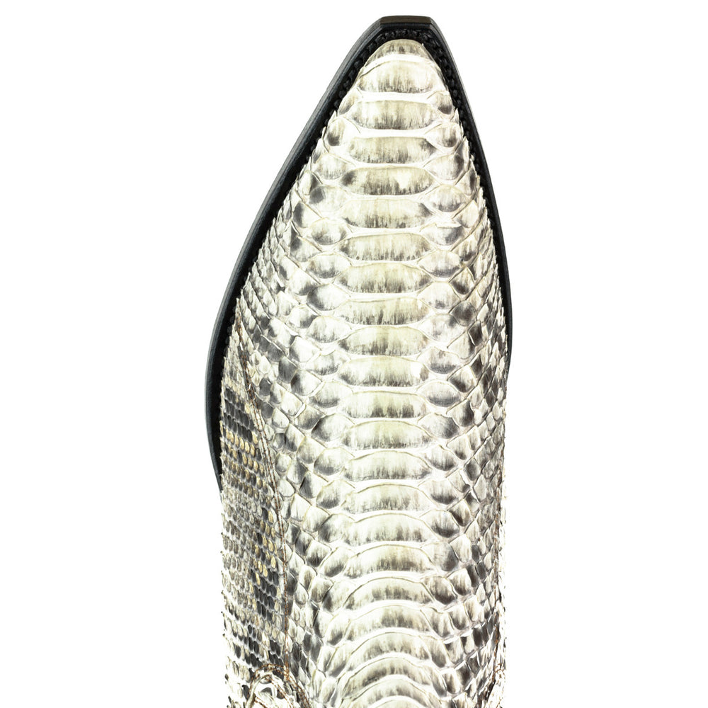 2575 MAYURA Stiefeletten Python Blanco