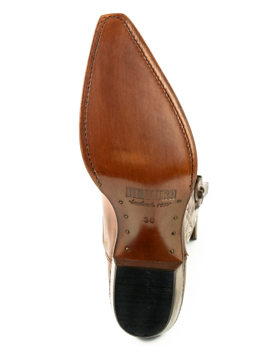 2536 Mayura cowboy boots Napa Castano