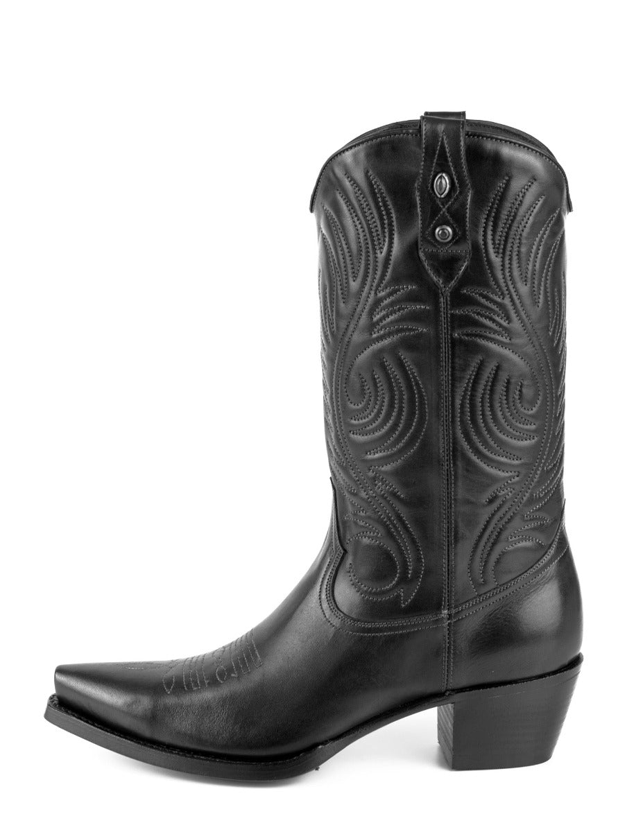 2536 Mayura cowboy boots Negra