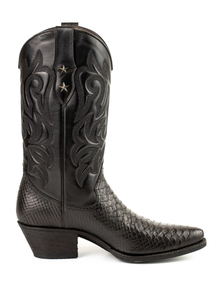 2524 Mayura cowboy boots Black