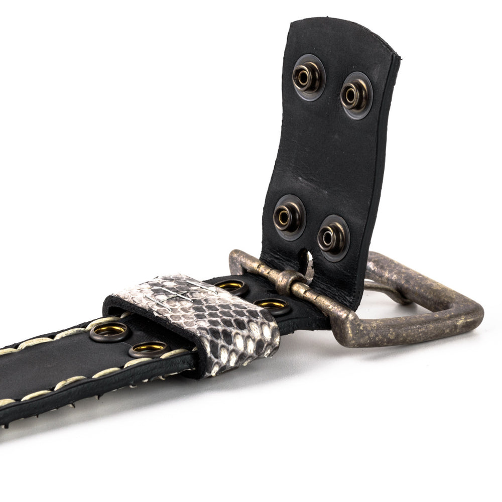 1020 Mayura Gürtel Python White