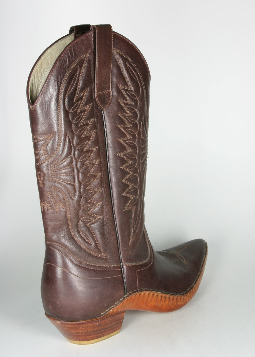 321 Don Quixote cowboy boots Opanke Brown