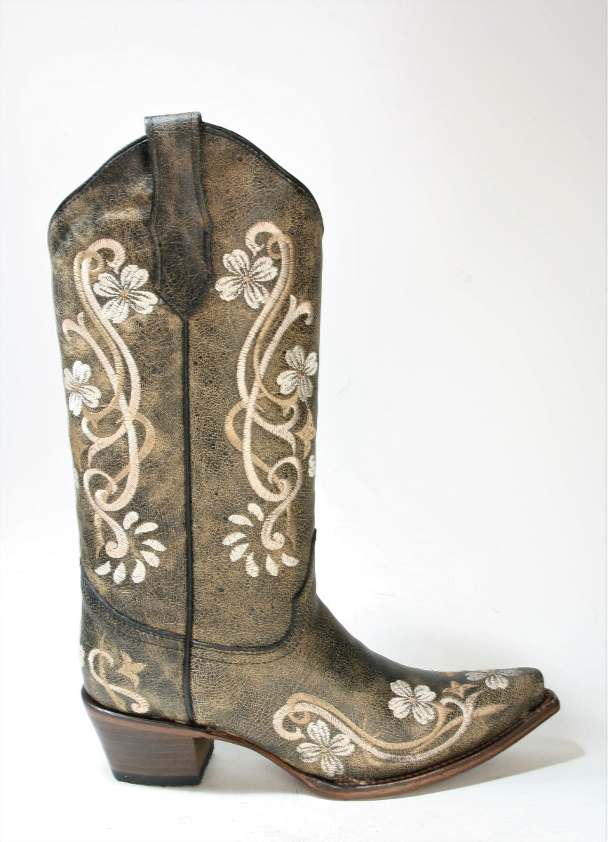 L5175 Corral Boots Circle G Multi Floral