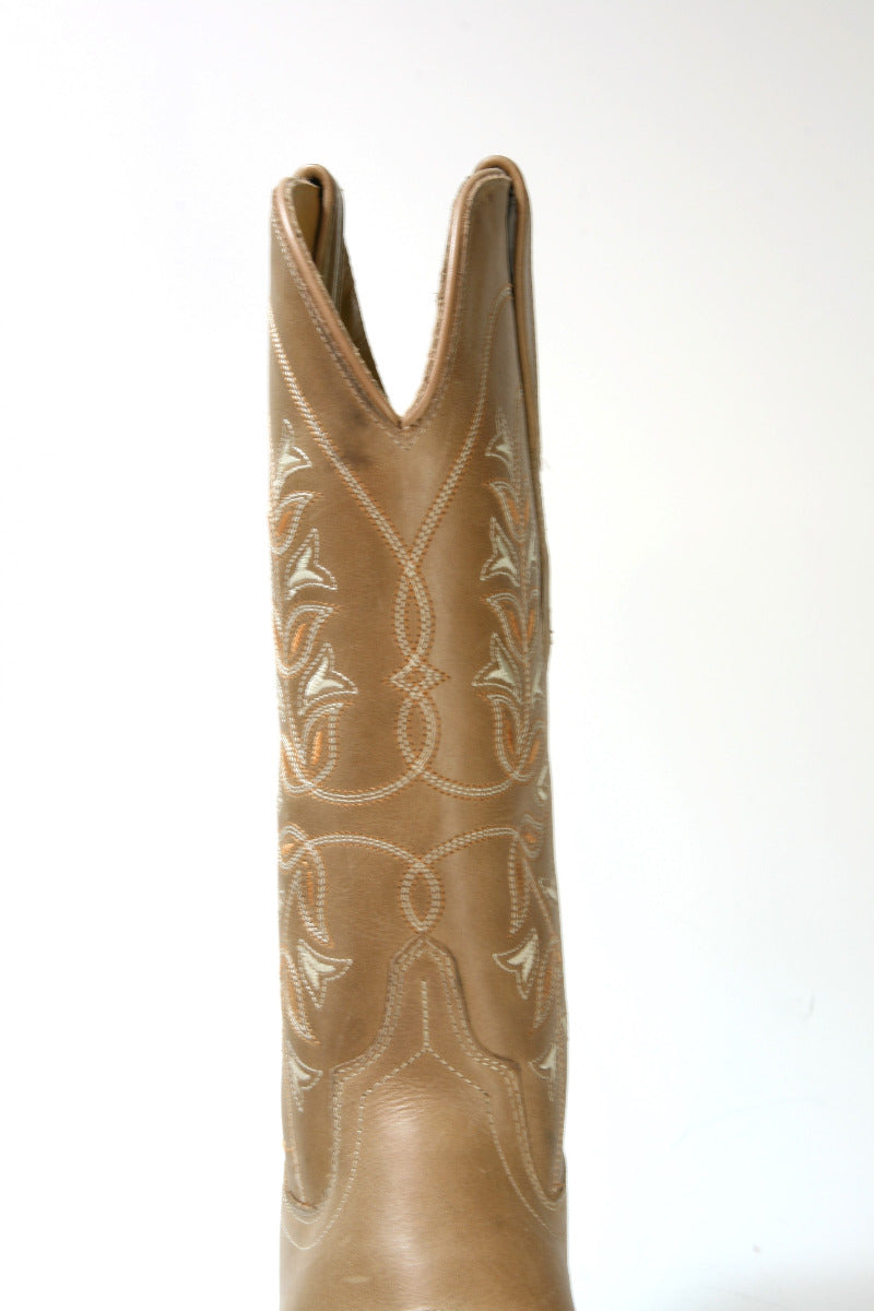 LF 1669 E Old West Cowboyboots Dawney Cactus Ivory