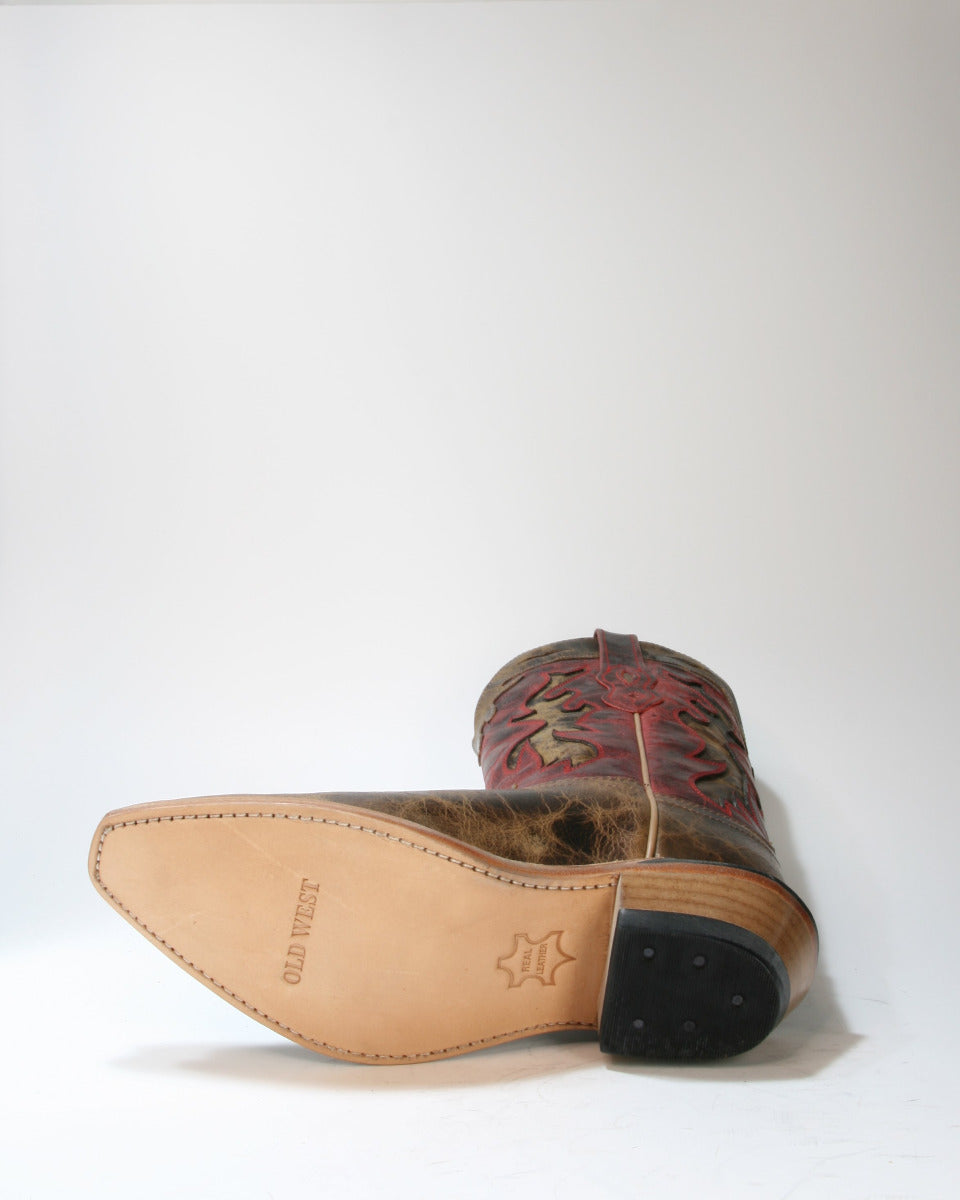 1627 Old West Cowboystiefel Fox Cave