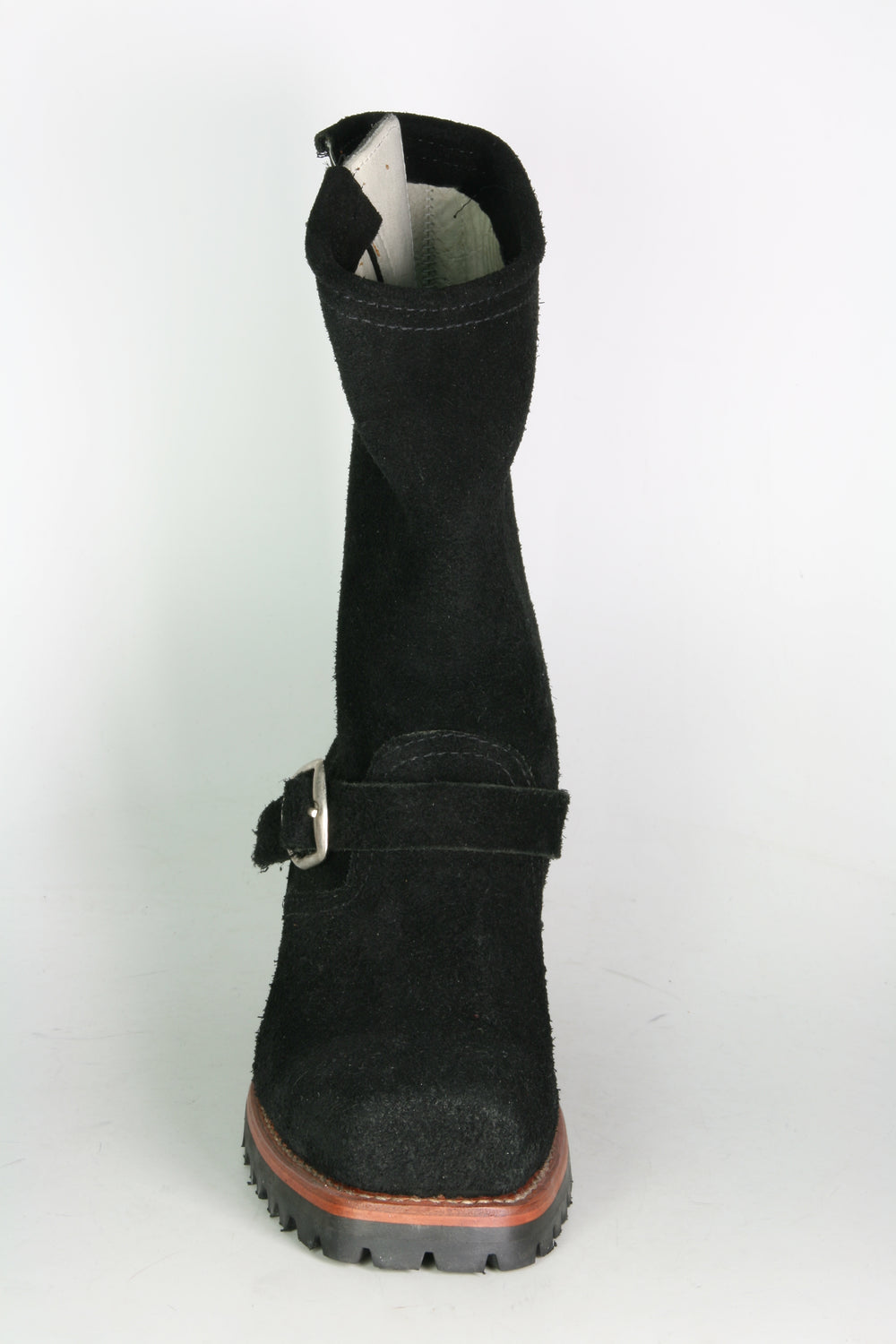 Logger 24 Paraiso Bikerboots Wildleder Black
