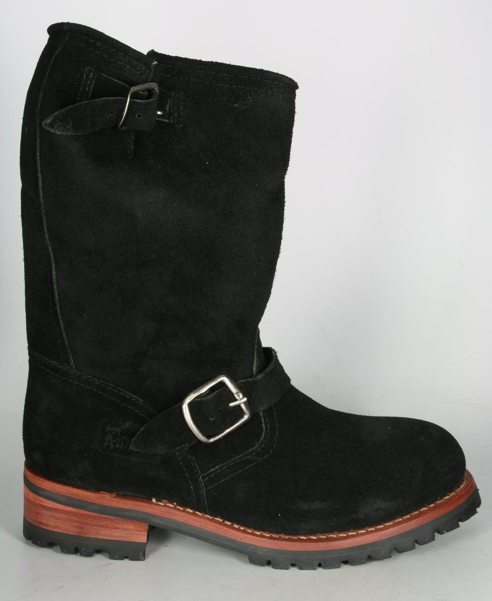 Logger 28 Paraiso Engineer Suede Black