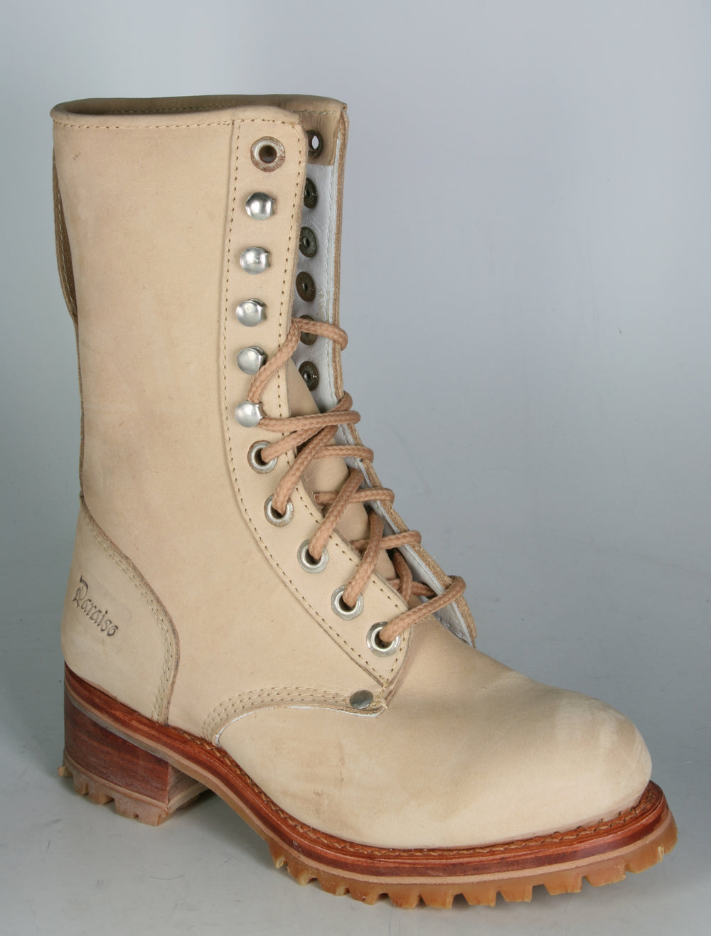 Logger 44 Paraiso Schnürstiefel Ivory