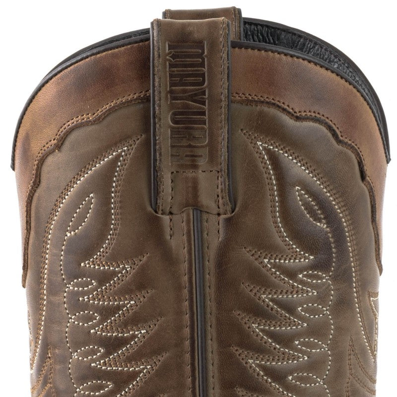 017 Mayura Boots Cowboystiefel Stbu Taupe / Stbu Ecotan