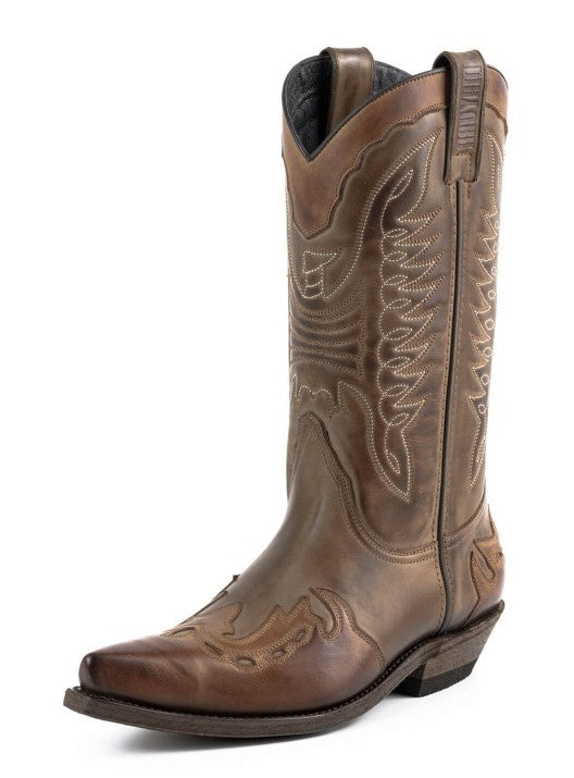 017 Mayura Boots Cowboystiefel Stbu Taupe / Stbu Ecotan