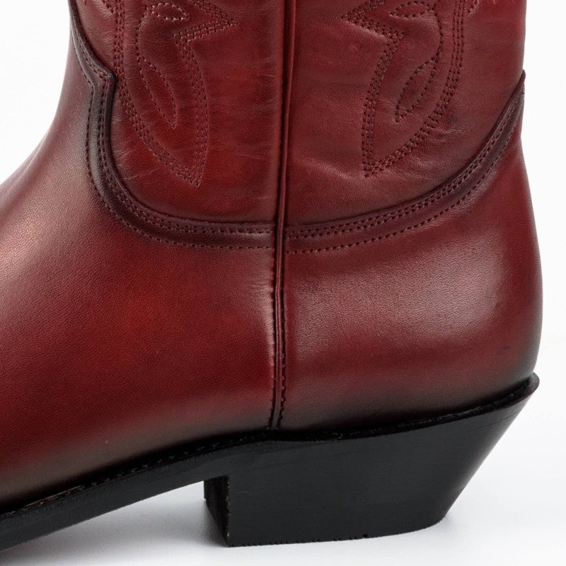 1920 Mayura Cowboystiefel Vintage Rojo