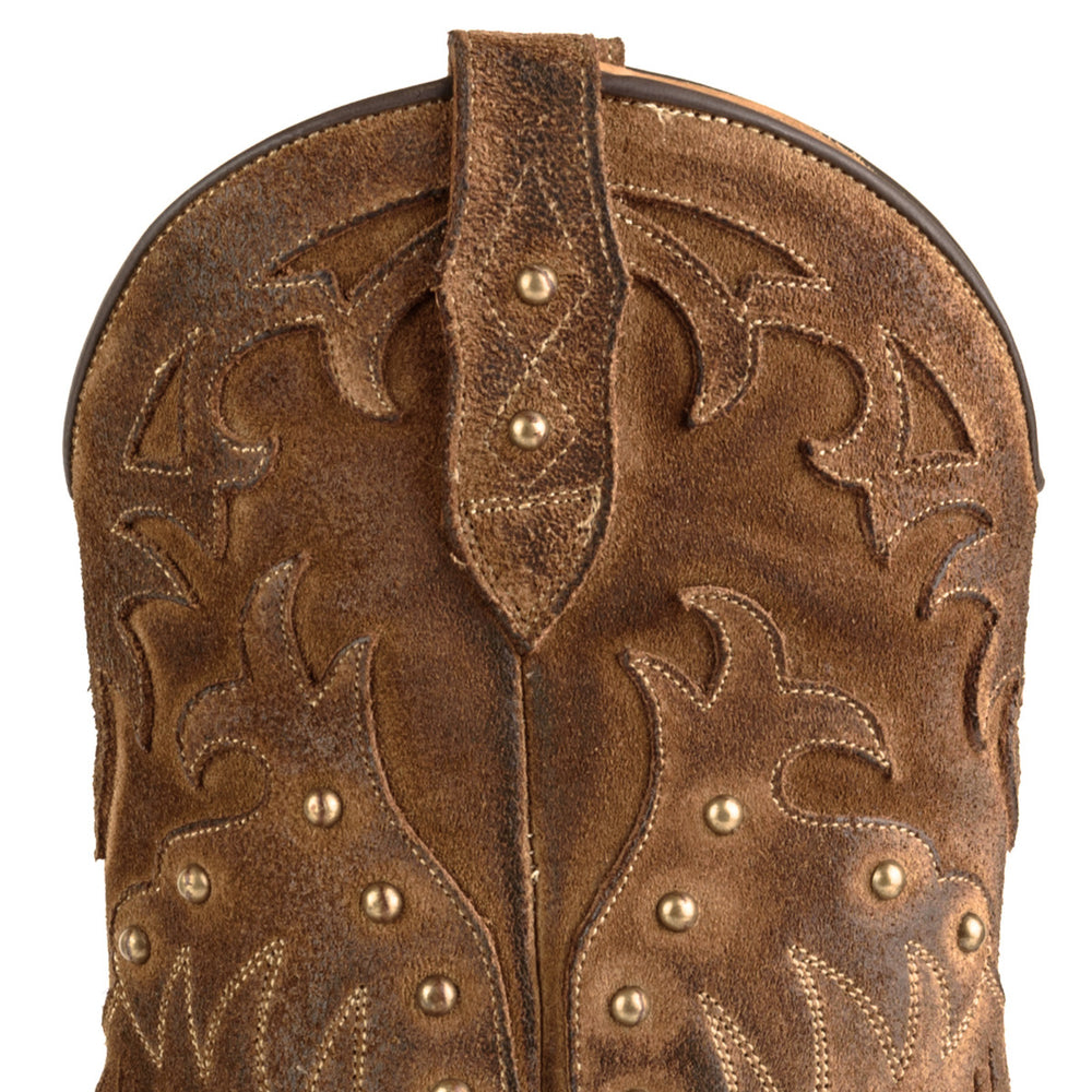 2475 Mayura Fransenstiefel Wildleder Afelpado Tabaco Brash Bohostyle