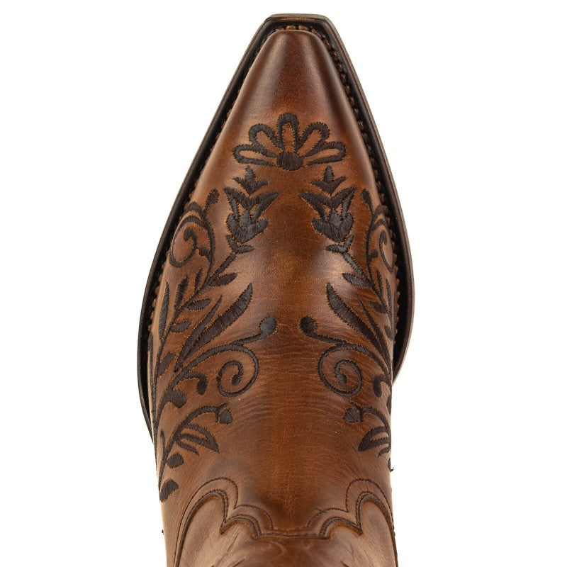 2669 Mayura cowboy boots Pull Grass Castano