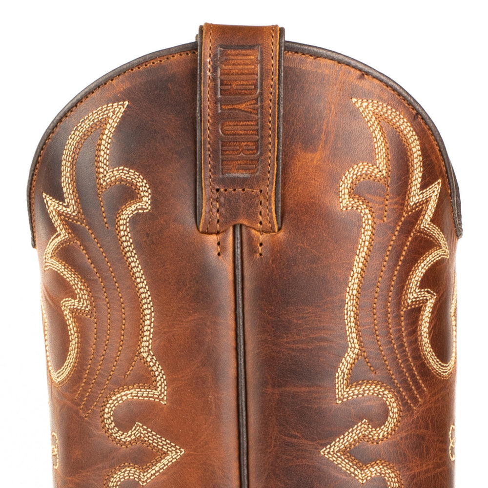 2627 MAYURA cowboy boots Castano