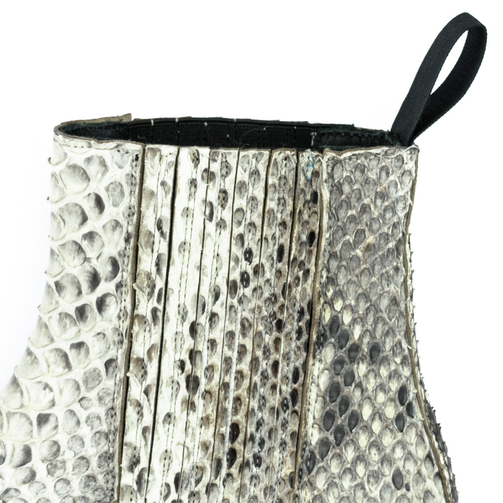 2496 Mayura Boots Ankle Boots Python White