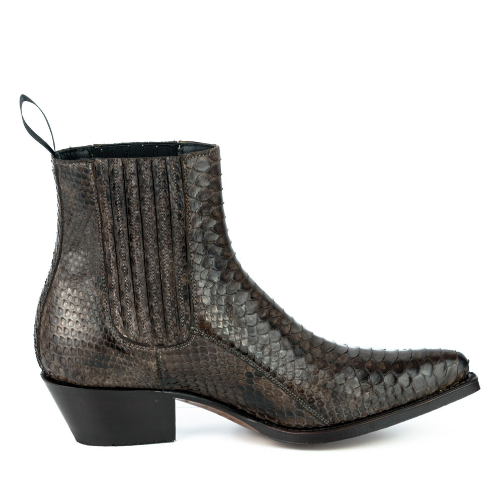 2496 Mayura Boots Stiefeletten Python Marron